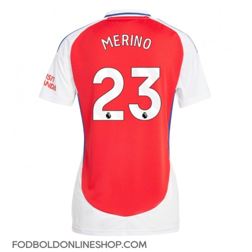 Arsenal Mikel Merino #23 Hjemmebanetrøje Dame 2024-25 Kortærmet